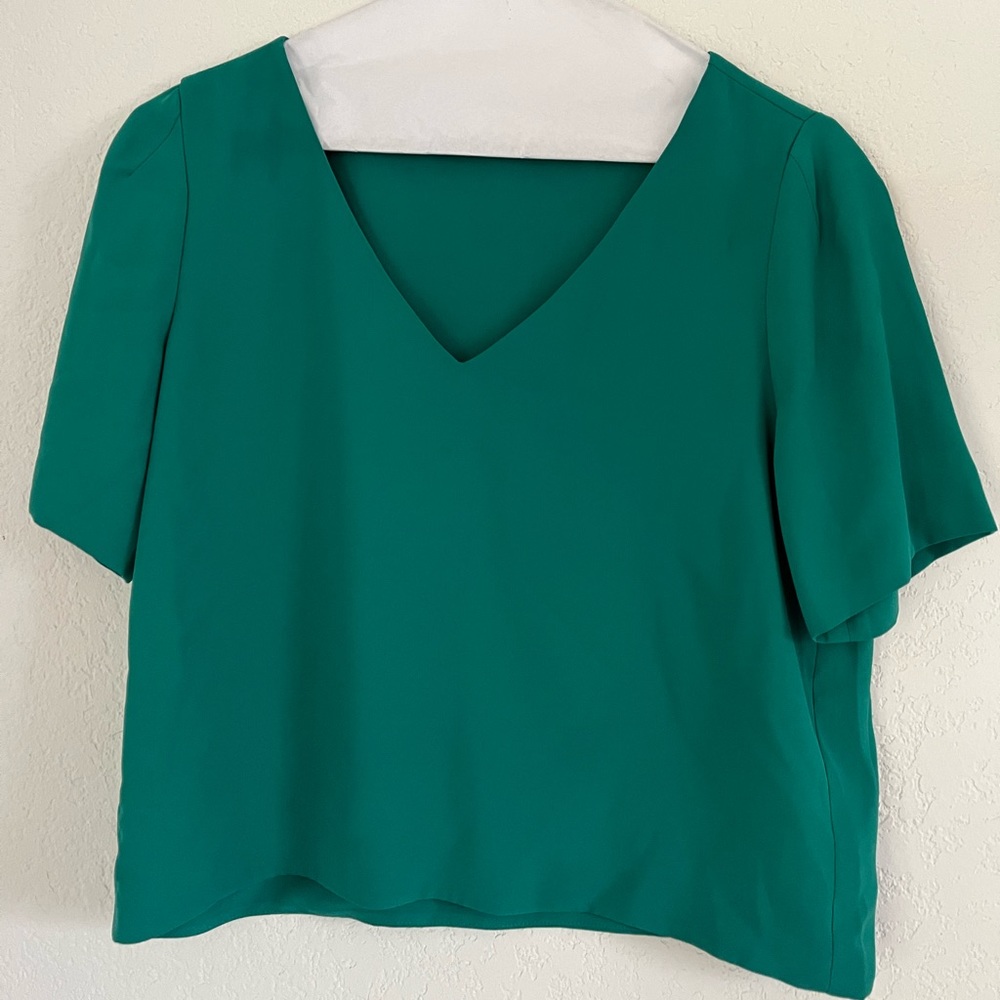 Green babaton blouse. Size small. From Aritizia